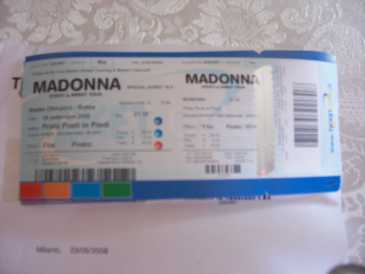 相片: 出售 音乐会票 STICKY & SWEET TOUR - ROMA - STADIO OLIMPICO