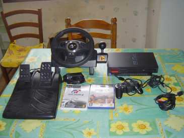 相片: 出售 电子游戏 SONY LOGITECH - PS2+VOLAN+2JEUX