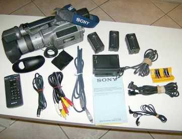 相片: 出售 摄象机 SONY - SONY DCR-VX1000E