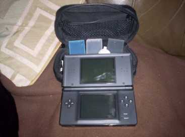 相片: 出售 赌博控制台 NINTENDO - DS LITE NOIRE