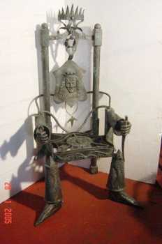 相片: 出售 雕塑 其他 - SILLON  DE HIERRO HECHO A MANO UNICO