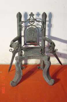 相片: 出售 雕塑 其他 - SILLON  DE HIERRO HECHO A MANO UNICO