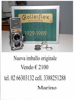 相片: 出售 照相机 ROLLEIFLEX - 2.8 GX EDITION