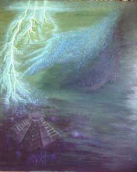 相片: 出售 绘画和图画 LUZ EN EL OCEANO PROFUNDO