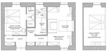 相片: 租 2 间卧室公寓 65 m2