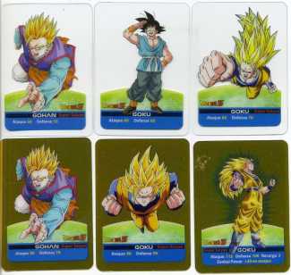 相片: 出售 其它对象 LAMINCARDS DE DRAGON BALL Z EDICION ORO