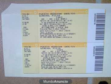 相片: 出售 音乐会票 AC/DC - BARCELONA