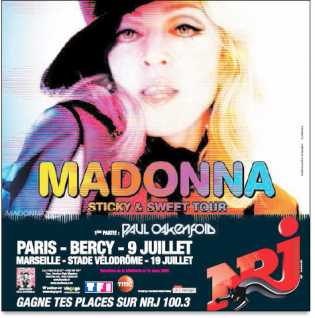 相片: 出售 音乐会票 CONCERTO MADONNA - PARIGI