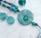 相片: 出售 珠宝 妇女 - PINTADO A MANO - CONJUNTO COLLAR AROS Y ANILLO