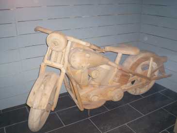 相片: 出售 雕塑 木头 - MOTO BOIS