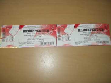 相片: 出售 音乐会票 CONCERT U2 360 TOUR NICE - NICE
