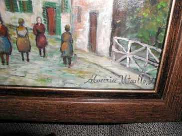 相片: 出售 绘画和图画 MAURICE UTRILLO