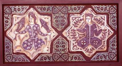 相片: 出售 绘画和图画 AZULEJOS ESTRELLAS PREISLAMICOS
