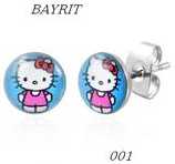 相片: 出售 珠宝 妇女 - HELLO KITTY - COPPIA ORECCHINI HELLO KITTY