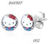 相片: 出售 珠宝 妇女 - 2 COPPIE DI ORECCHINI HELLO KITTY - 2 COPPIE DI ORECCHINI HELLO KITTY