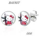 相片: 出售 珠宝 妇女 - 2 COPPIE DI ORECCHINI HELLO KITTY - 2 COPPIE DI ORECCHINI HELLO KITTY
