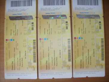 相片: 出售 音乐会票 CONCERTO GREEN DAY MILANO 10/11/2009 - MILANO MEDIOLANUM FORUM