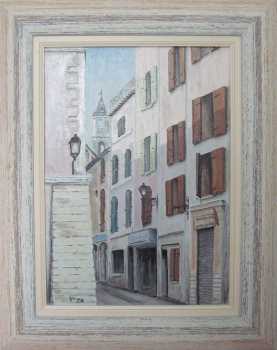 相片: 出售 绘画和图画 UNE RUE DE MARTIGUES