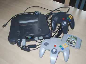 相片: 出售 赌博控制台 NINTENDO 64