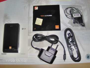 相片: 出售 手机 LG - KU 990I NOIR