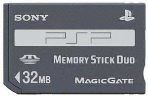 相片: 出售 电子游戏 SONY - CARTE MEMOIRE PSP 32MB