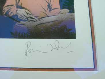 相片: 出售 绘画和图画 RONNIE WOOD LITHO, VOODOO 4 (II)