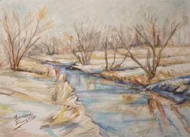 相片: 出售 绘画和图画 LE RUISSEAU