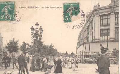相片: 出售 邮票/邮政卡片 RARE CPA 14/18 DE BELFORT