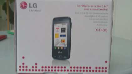 相片: 出售 手机 LG GT 400 - LG GT 400