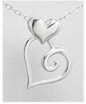 相片: 出售 珠宝 妇女 - PENDENTIF COEUR ARGENT 925 - PENDENTIF COEUR ARGENT 925 CHAINE OFFERTE