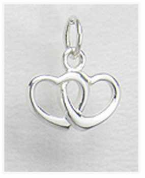 相片: 出售 珠宝 妇女 - PENDENTIF COEUR REUNIS ARGENT 15,00EUR - PENDENTIF COEUR ARGENT 925