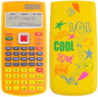 相片: 出售 计算器 CITIZEN - CALC. SCIENTIFIQUE CITIZEN SR-270X LOL YL COLLECTO
