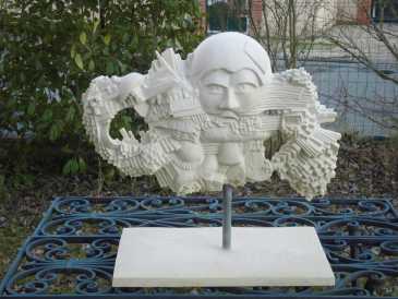 相片: 出售 雕塑 大理石 - SCULPTURE DARIUS ( TRANSFIGURATION )