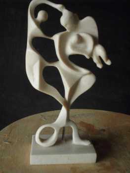 相片: 出售 雕塑 大理石 - SCULPTURE DARIUS ( L'ARBRE DE VIE ))