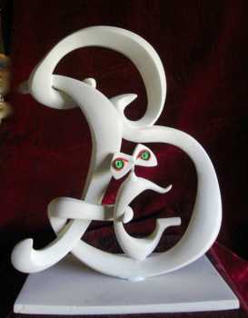相片: 出售 雕塑 大理石 - SCULPTURE DARIUS ( BAVARDAGE (B )