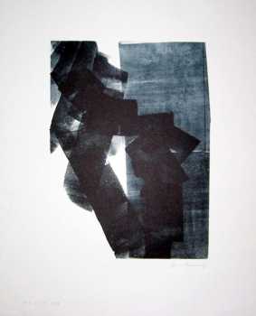 相片: 出售 绘画和图画 HANS HARTUNG - LITHOGRAPHIE ORIGINALE - L-24