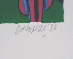相片: 出售 绘画和图画 GUILLAUME CORNEILLE - LITHOGRAPHIE ORIGINALE
