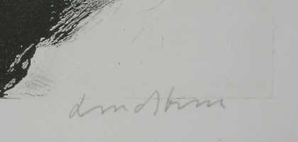 相片: 出售 绘画和图画 BENGT LINDSTROM - LITHOGRAPHIE ORIGINALE SIGNEE