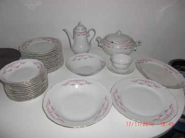 相片: 出售 其它艺术对象 SERVICE DE TABLE EN PORCELAINE DE BAVIERE