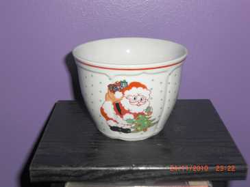 相片: 出售 装饰 POT EN PORCELAINE DE CHINE DECOR PERE NOEL