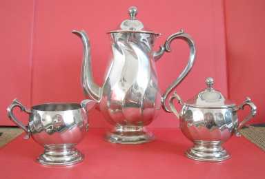相片: 出售 其它对象 SERVIZIO DA TE SILVER PLATED - ANNI '60