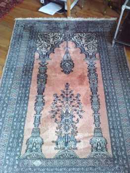 相片: 出售 装饰 TAPIS LAINE DE PRIERE PAKISTAN DECOR DE MIRHAB