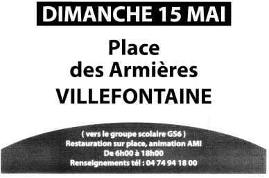 相片: 提议 车库售物/庭院旧货出售 VIDE GRENIER - LES ARMIERES