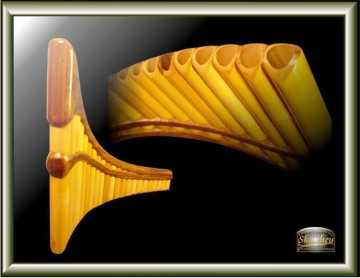 相片: 出售 黄铜、woodwind 和其它管乐器 SKANHEY PANPIPES - SKANHEY EINSTEIGERPANFLOTE CLASSIC