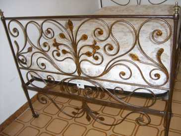 相片: 出售 其它艺术对象 LETTO IN FERRO BATTUTO INIZIO 800'