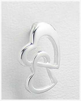 相片: 出售 珠宝 妇女 - PENDENTIF COEUR ENTRALACES ARGENT 24,00EUR - COEUR ENTRALACE EN ARGENT PENDENTIF