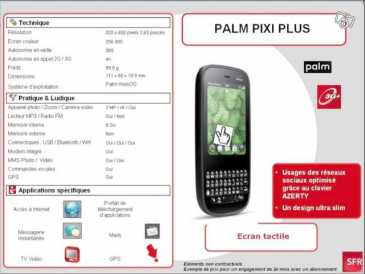 相片: 出售 手机 PALM - PIXI PLUS