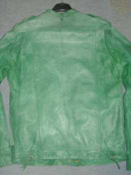 相片: 出售 衣物 人 - DIESEL - BLOUSON CUIR / MANTEAU DIESEL / TAILLE L / VERT