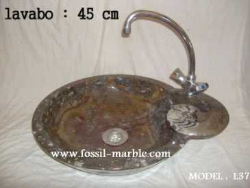 相片: 出售 装饰 LAVABO EN MARBRE FOSSILISE - LAVABO EN MARBRE FOSSILISE