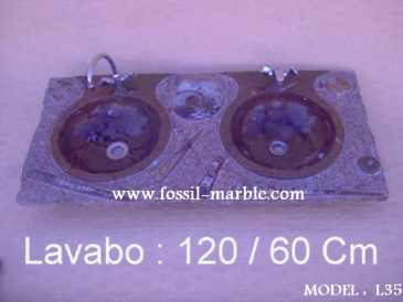 相片: 出售 装饰 LAVABO EN MARBRE FOSSILISE ERFOUD RISSANI - LAVABO EN MARBRE FOSSILISE RISSANI ERFOUD